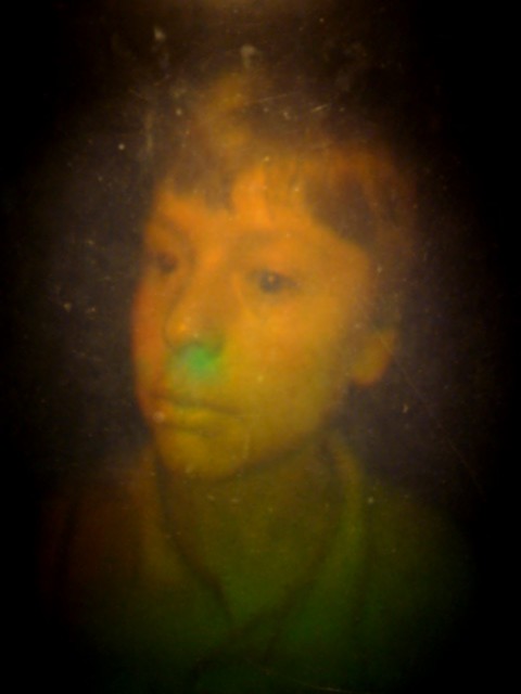 Holograma do menino  png